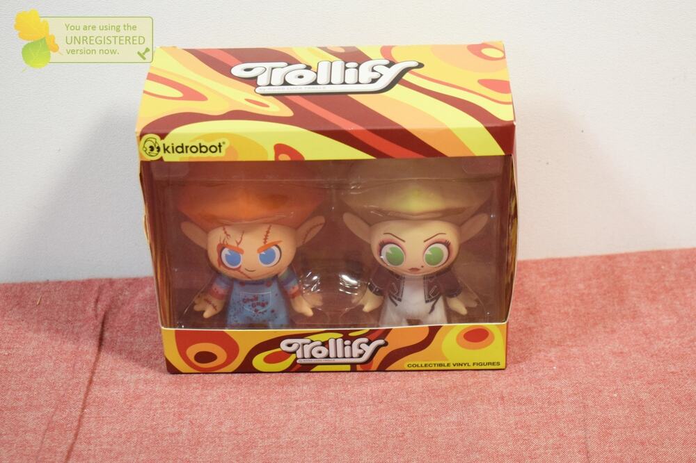 NECA Trollify Mash Up Chucky and Tiffany Action Figure Set